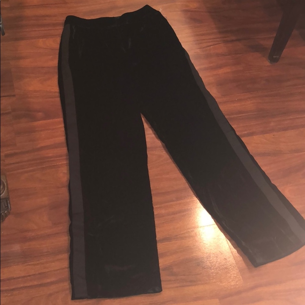 Chelsea 28 velvet tuxedo pants